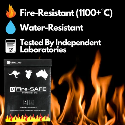 Fire-SAFE Fireproof Document Bag - Image 5