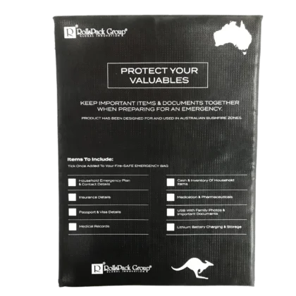 Fire-SAFE Fireproof Document Bag - Image 4